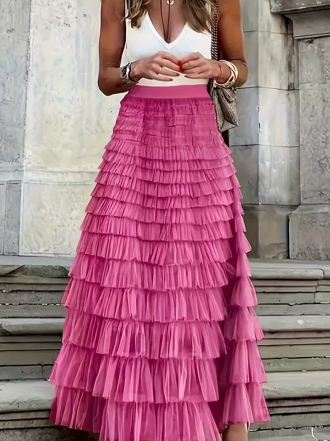 Gonna in Tulle Elegante e Versatile