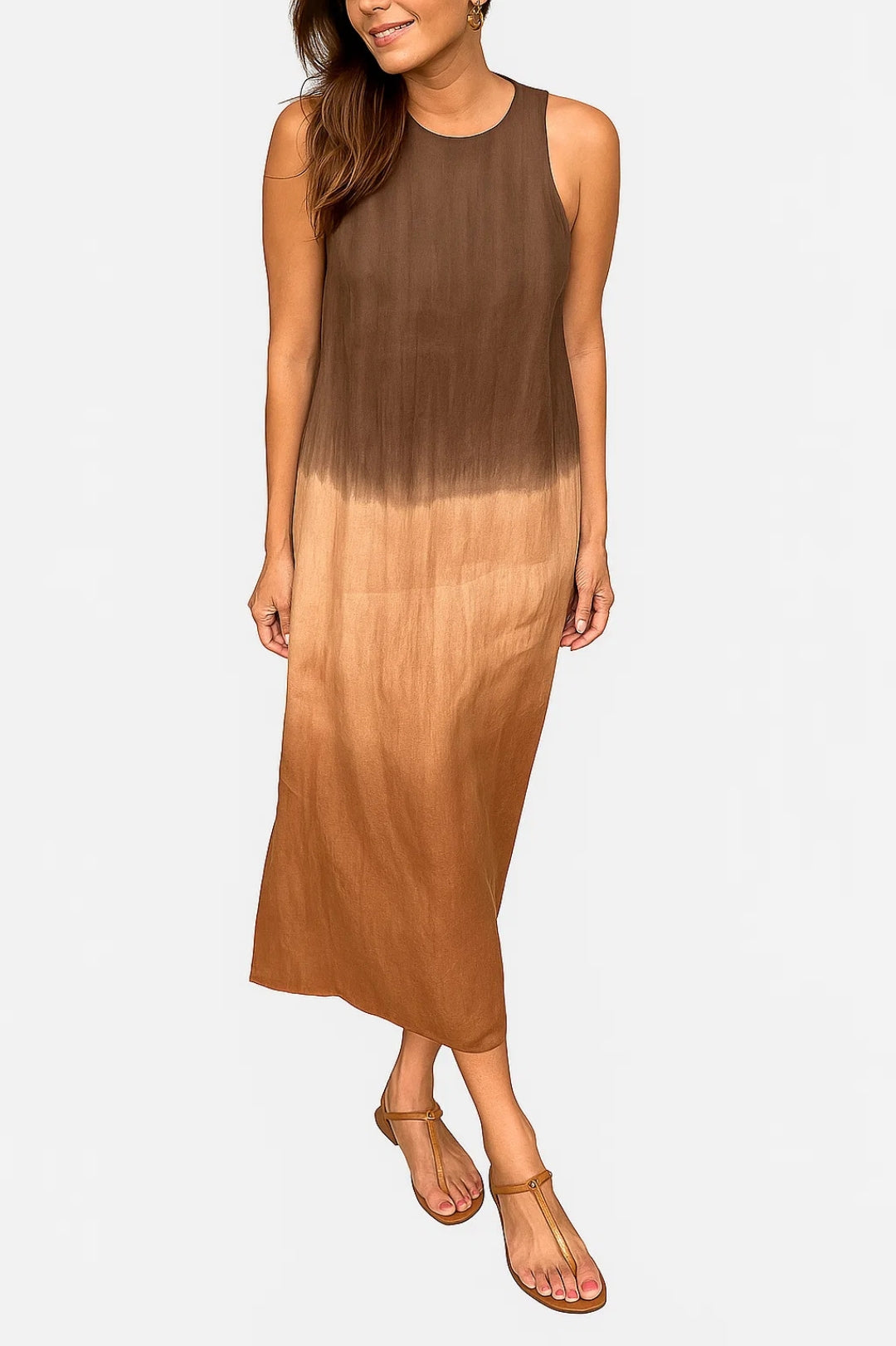 Abito Lungo Dégradé | Leggero & Elegante | Stile Boho Estivo