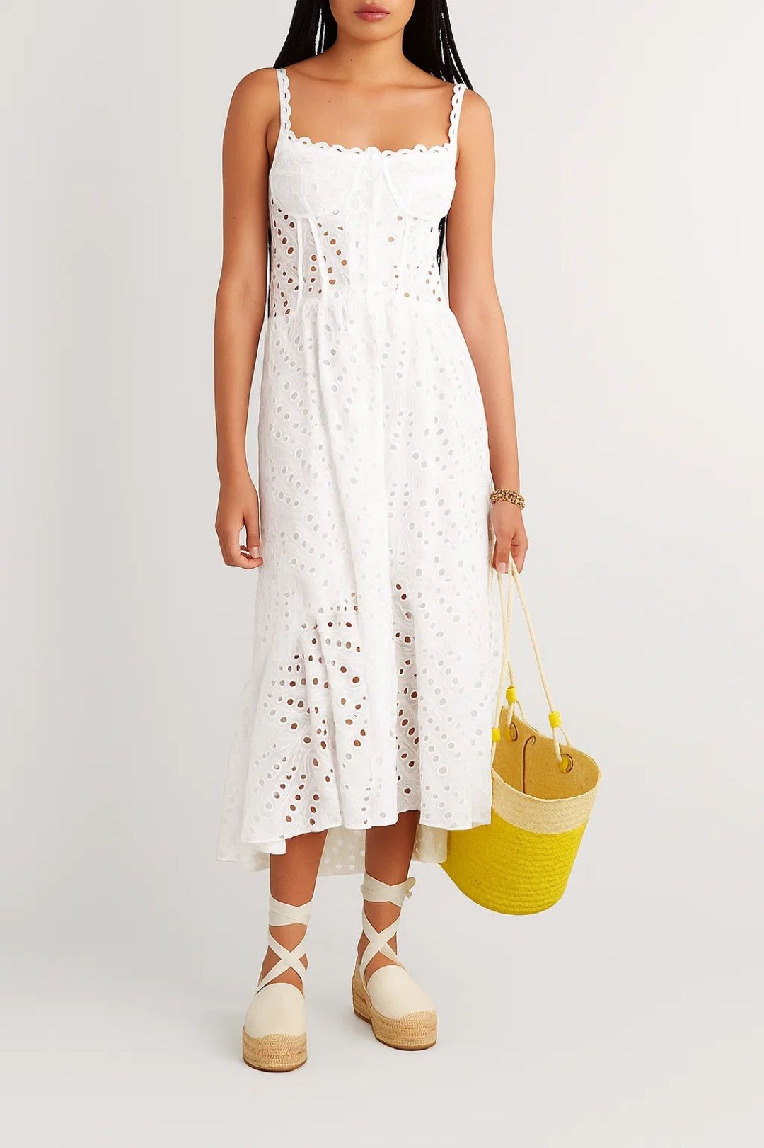 Abito Lungo Ricamato | Cotone | Fresco e Boho