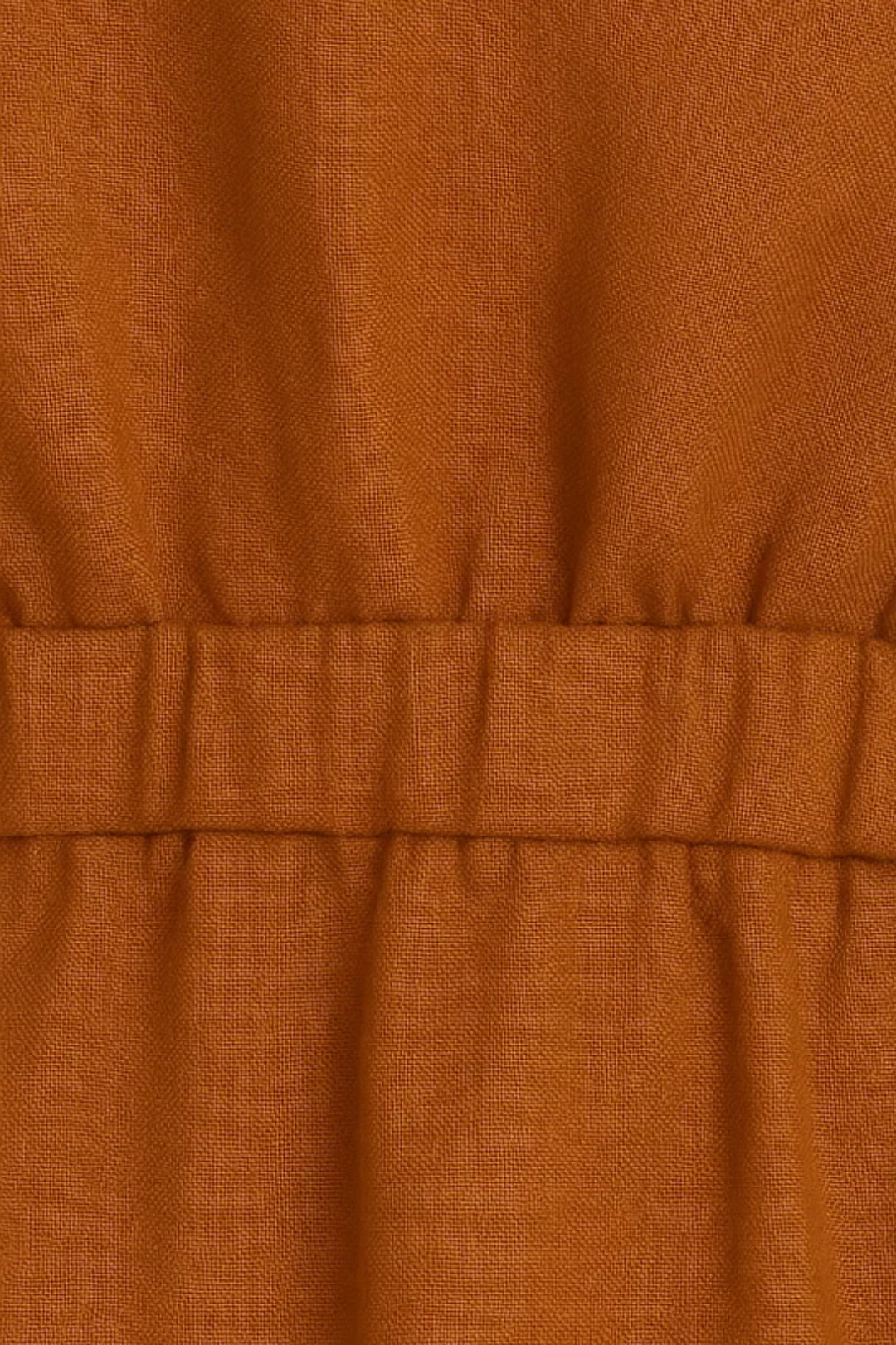 Abito midi smanicato in lino | Schiena aperta con spalline elastiche