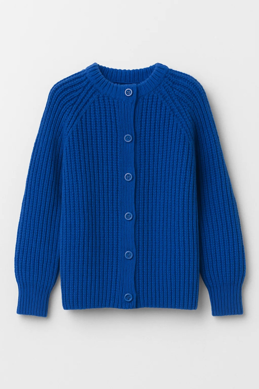 Cardigan in maglia grossa con bottoni
