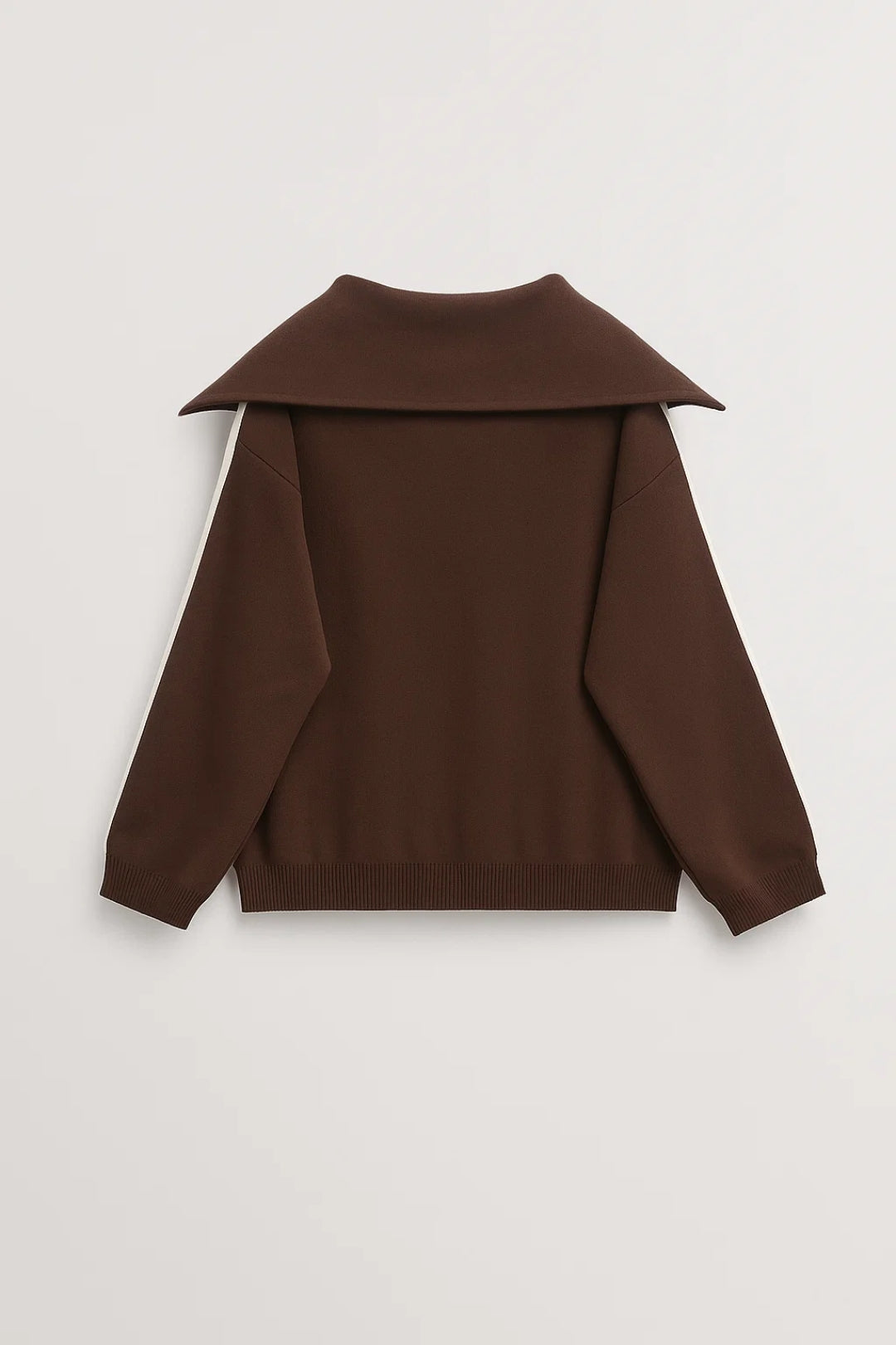 Coordinato maglia con zip e pantaloni ampi | Comfort e stile rilassato