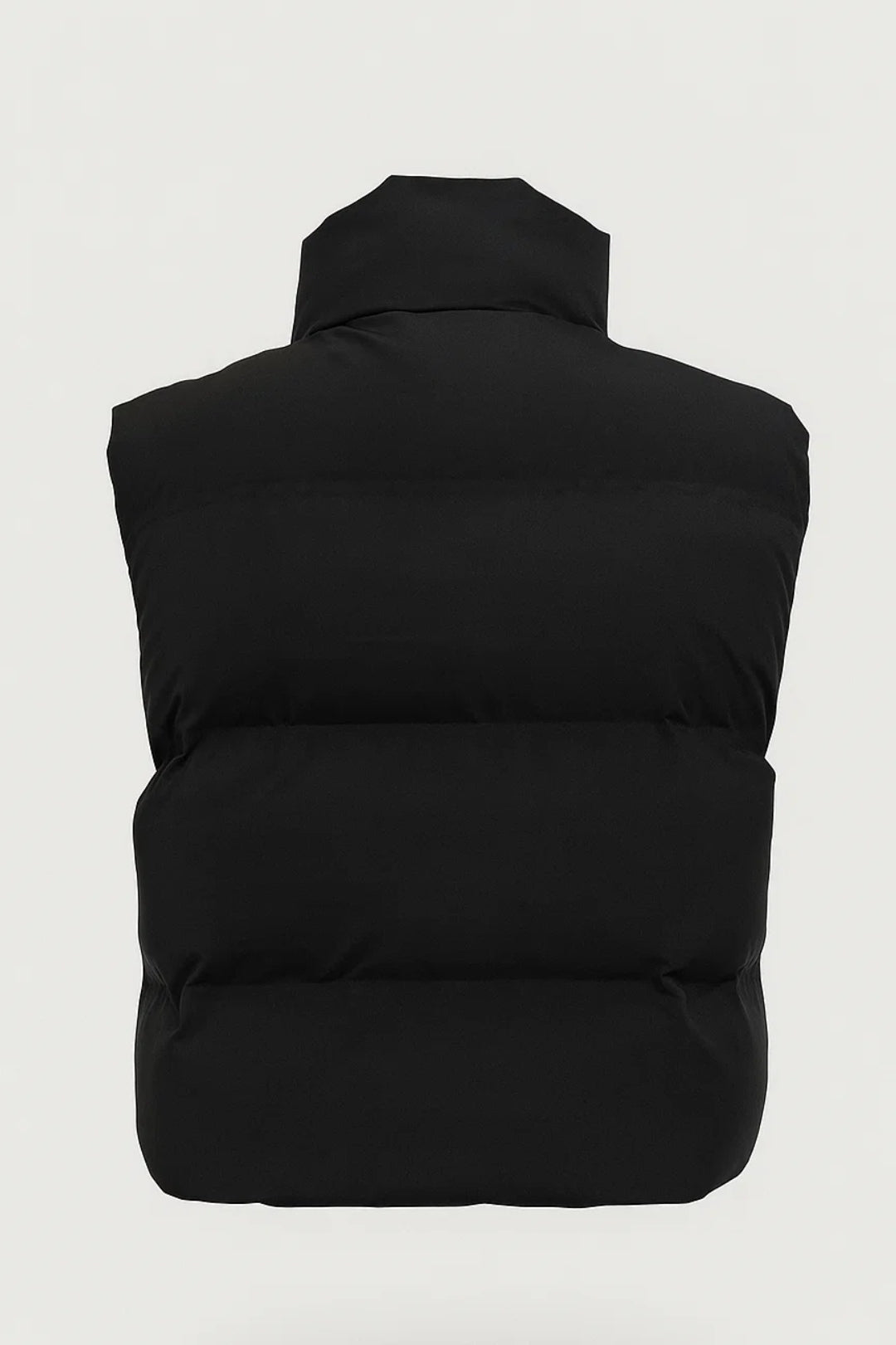 Gilet imbottito con zip frontale