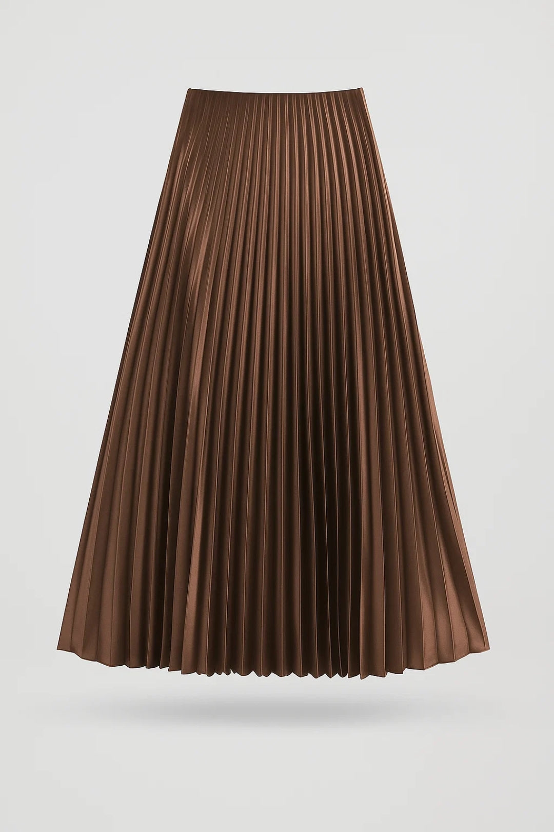 Gonna midi plissé a vita alta | Stile elegante e femminile