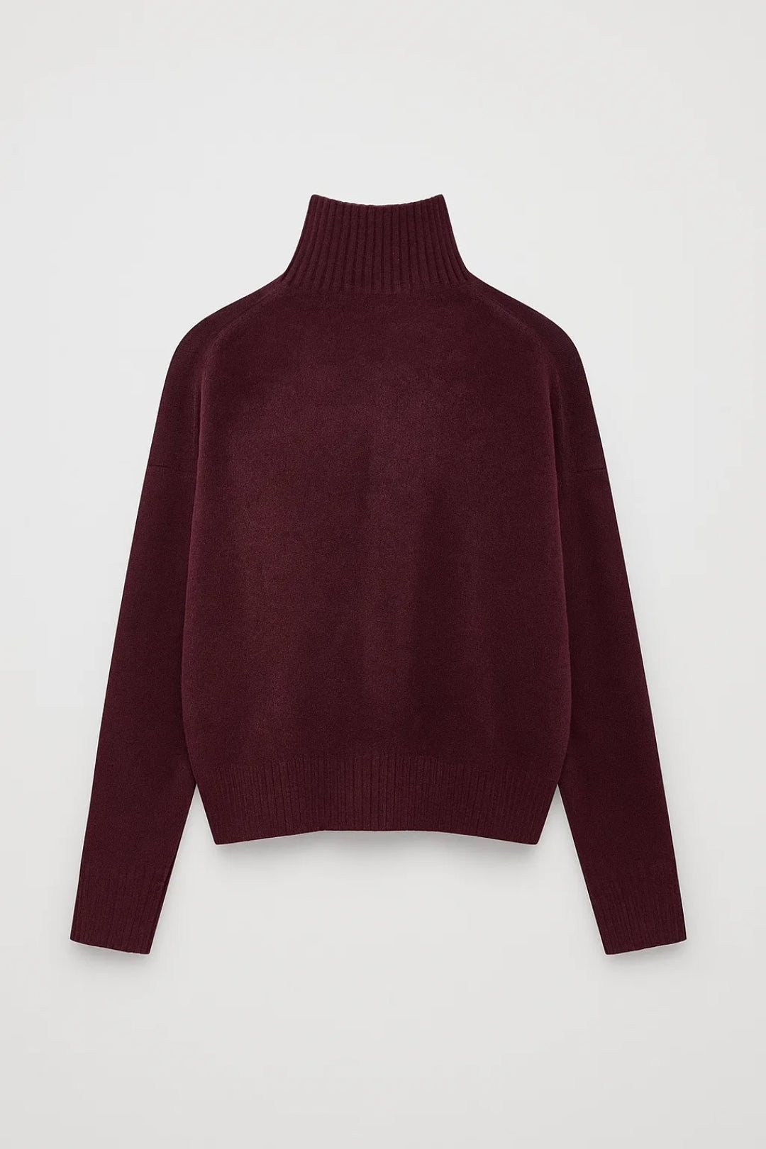 Maglione a collo alto con vestibilità morbida