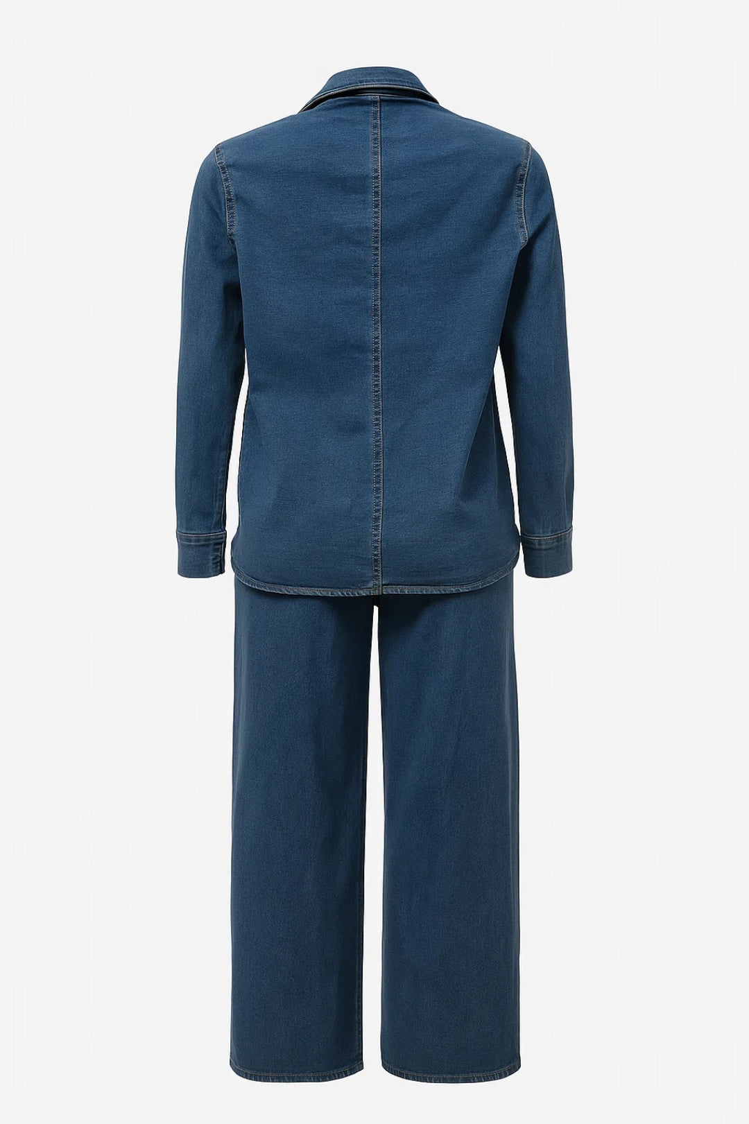 Set coordinato dal taglio rilassato con camicia e pantaloni ampi