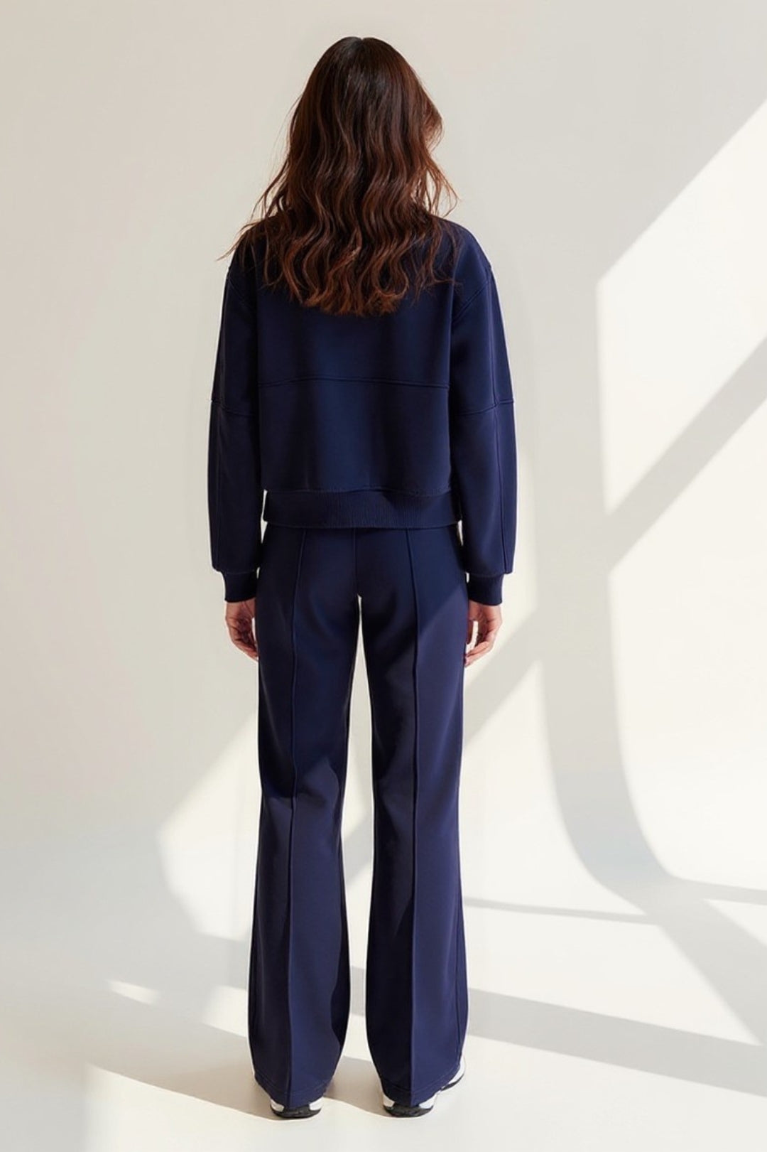 Set coordinato sportivo con giacca e pantaloni | Tessuto tecnico comodo