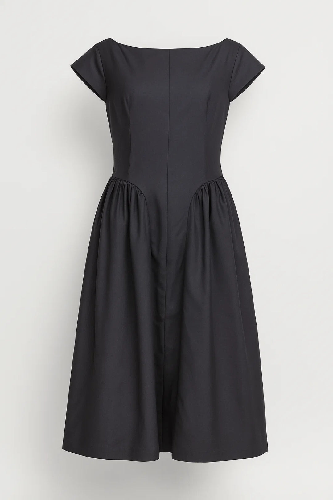 Vestito Midi Donna | Lavorato | Elegante per Mezza Stagione