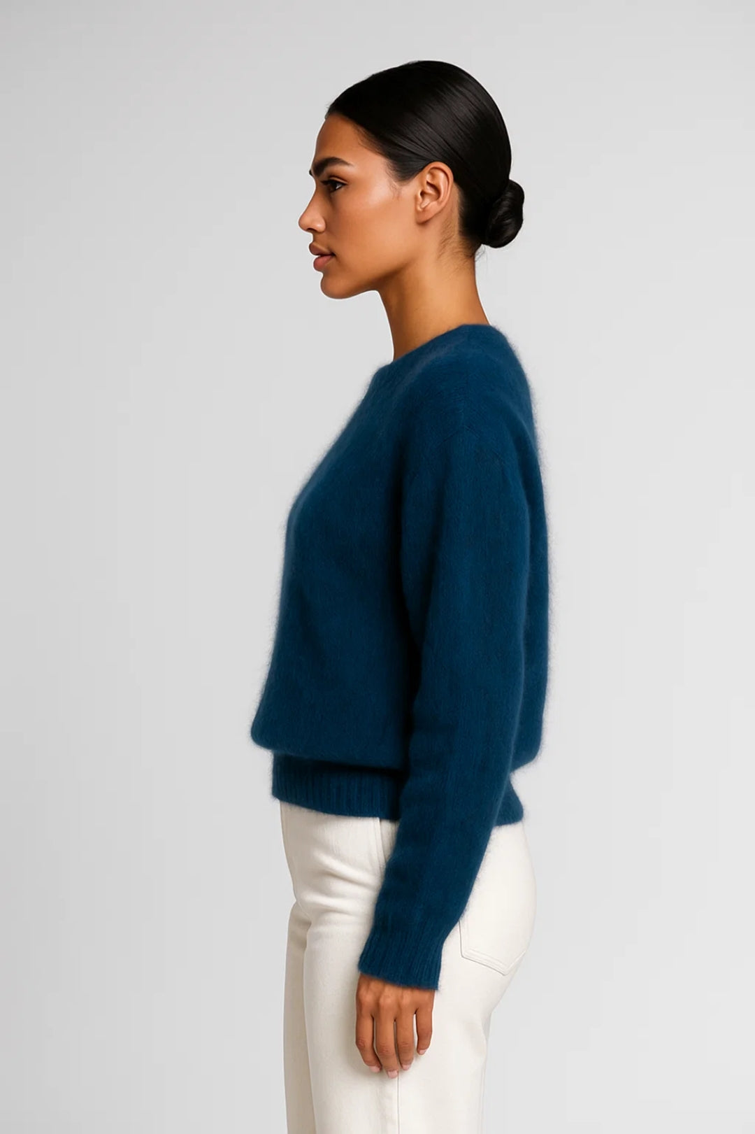 Maglione soffice con girocollo e vestibilità rilassata