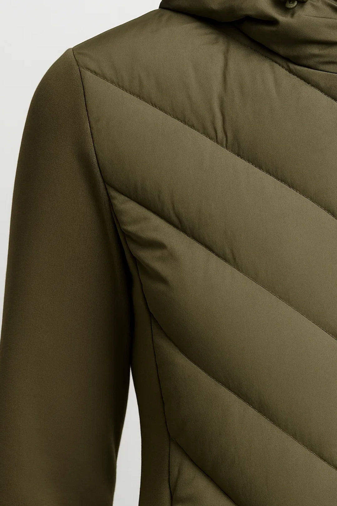 Giacca softshell trapuntata da donna | Calda e leggera | Con cappuccio