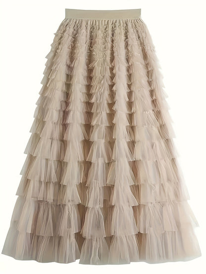 Gonna in Tulle Elegante e Versatile