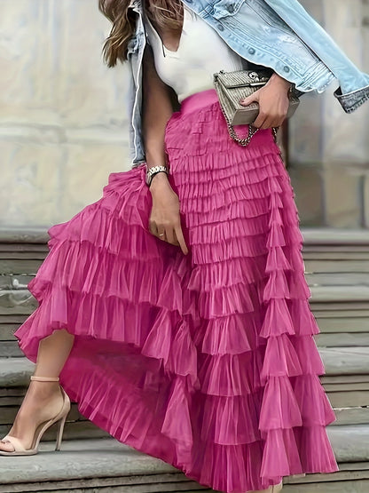 Gonna in Tulle Elegante e Versatile