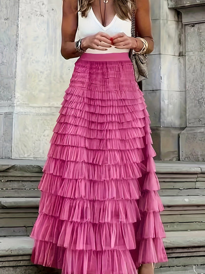 Gonna in Tulle Elegante e Versatile