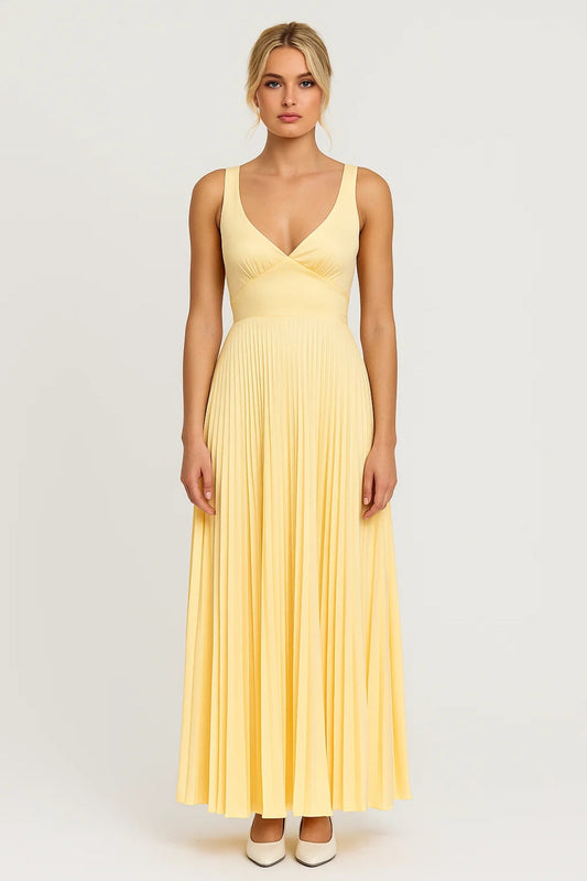 Abito Donna | plissé | lungo per Estate