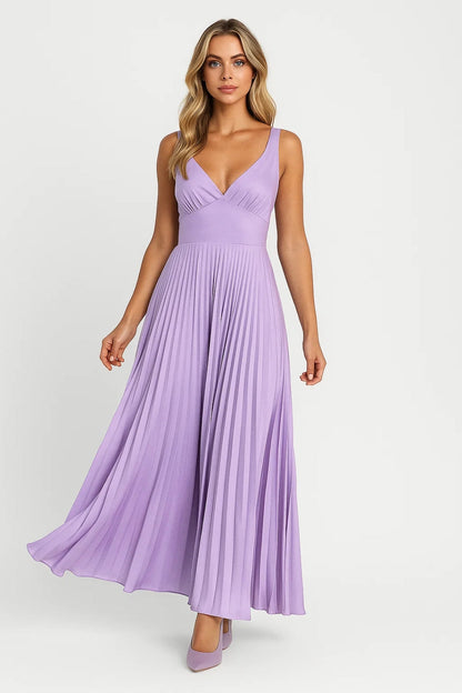 Abito Donna | plissé | lungo per Estate