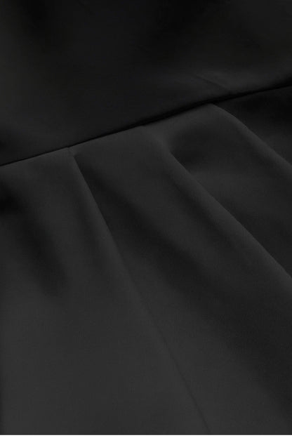 Abito Midi Nero | Elegante | Strutturato e Senza Tempo