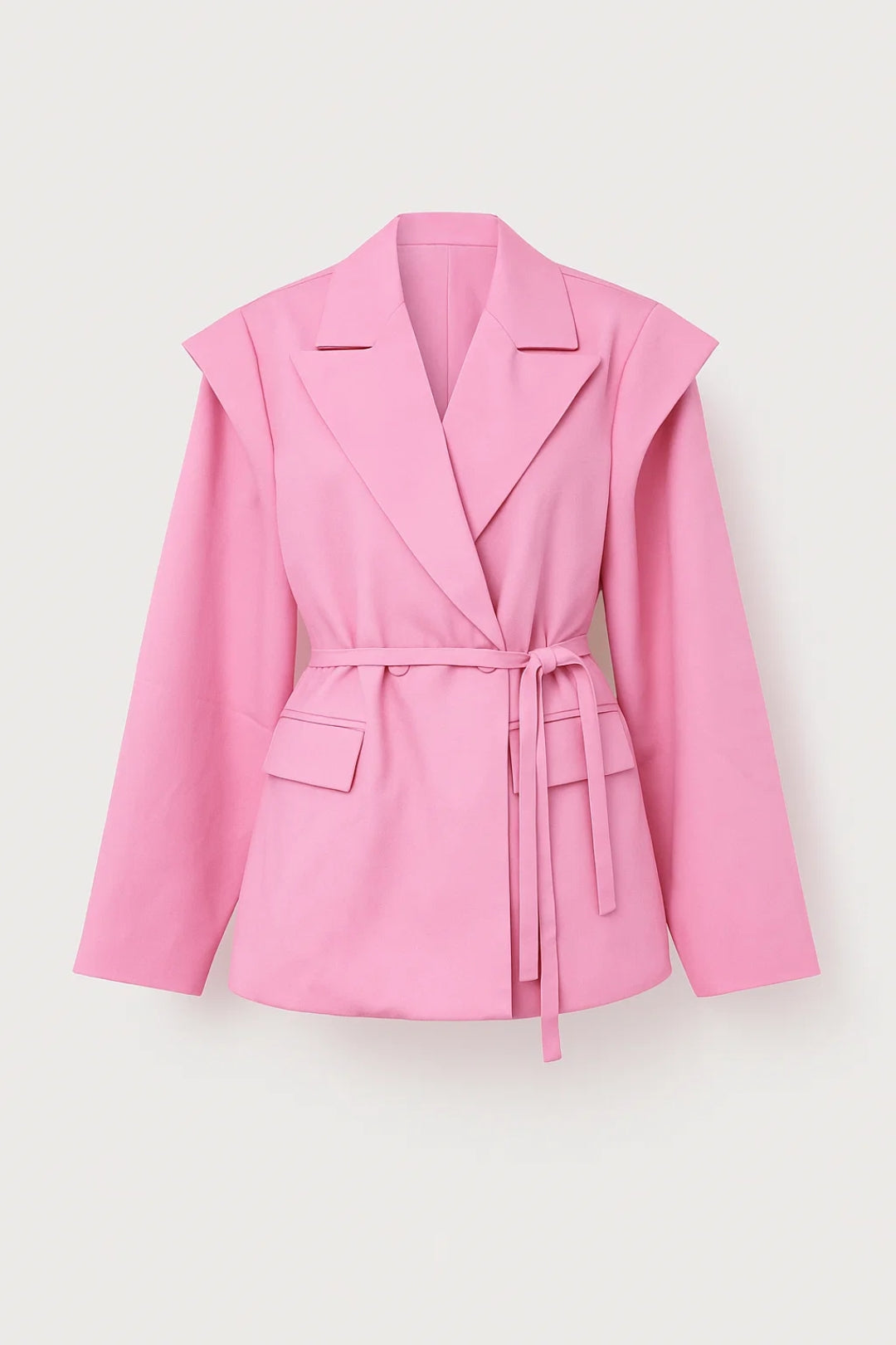 Blazer con spalle strutturate e cintura | Eleganza moderna e decisa