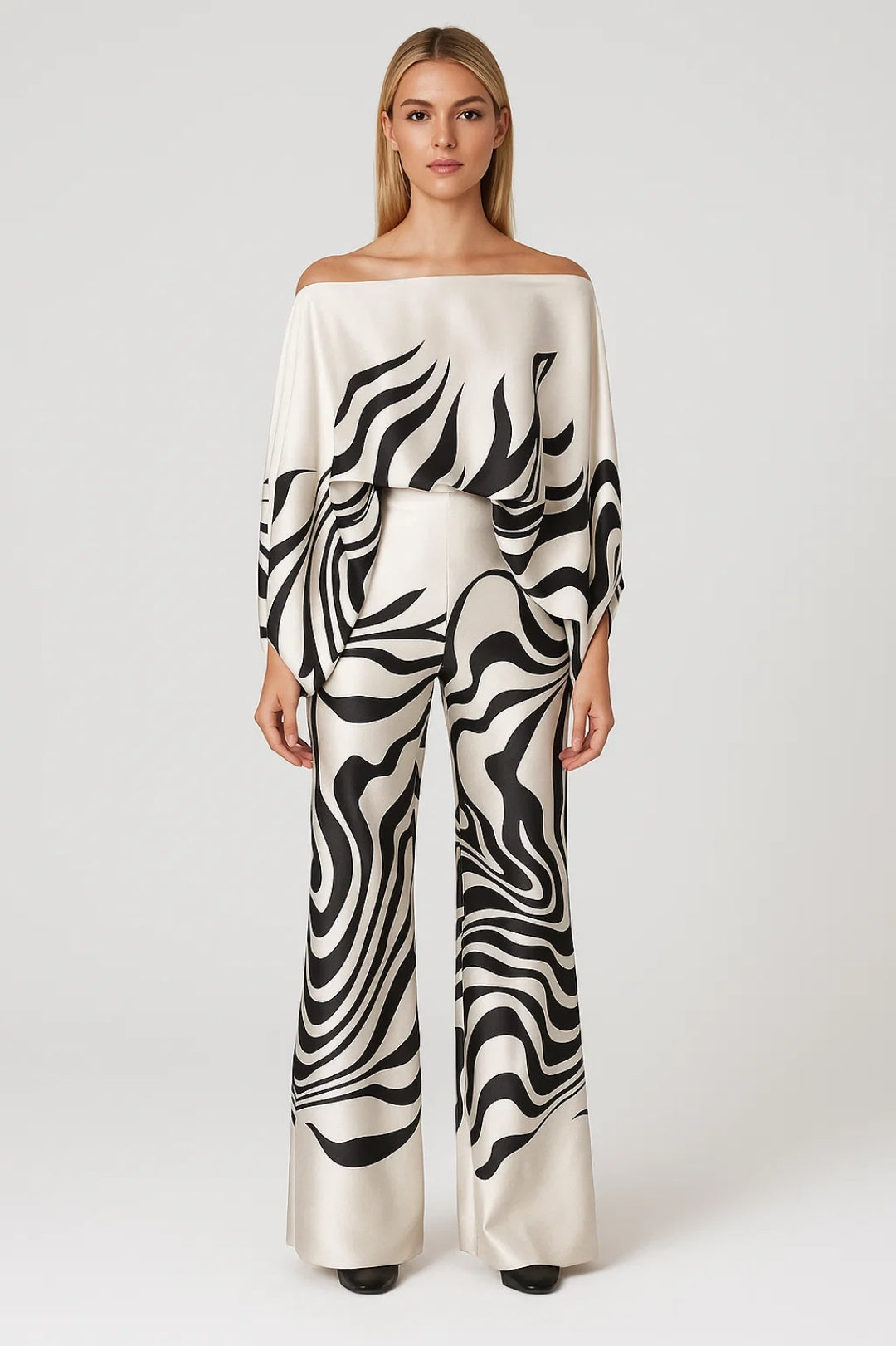 Completo Donna | Lavorato con Spalle Scoperte | Leggero per Estate