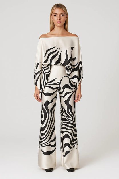 Completo Donna | Lavorato con Spalle Scoperte | Leggero per Estate