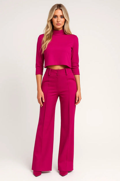 Completo elegante a due pezzi con taglio sartoriale