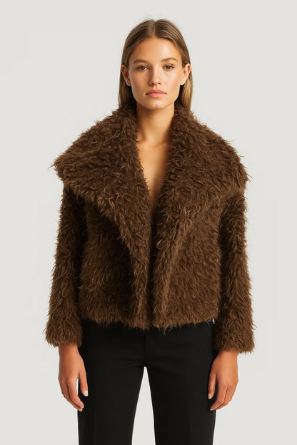 Giacca Corta Donna | Oversize | Foderata per Inverno