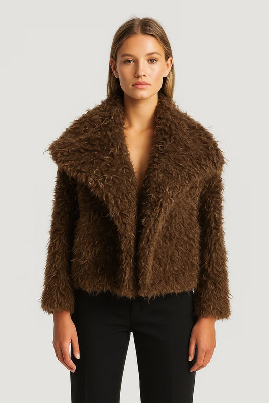 Giacca Corta Donna | Oversize | Foderata per Inverno