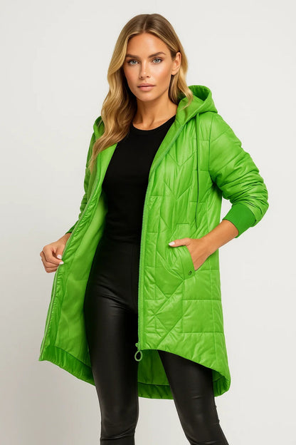 Giacca Donna | trapuntata | con cappuccio per Inverno