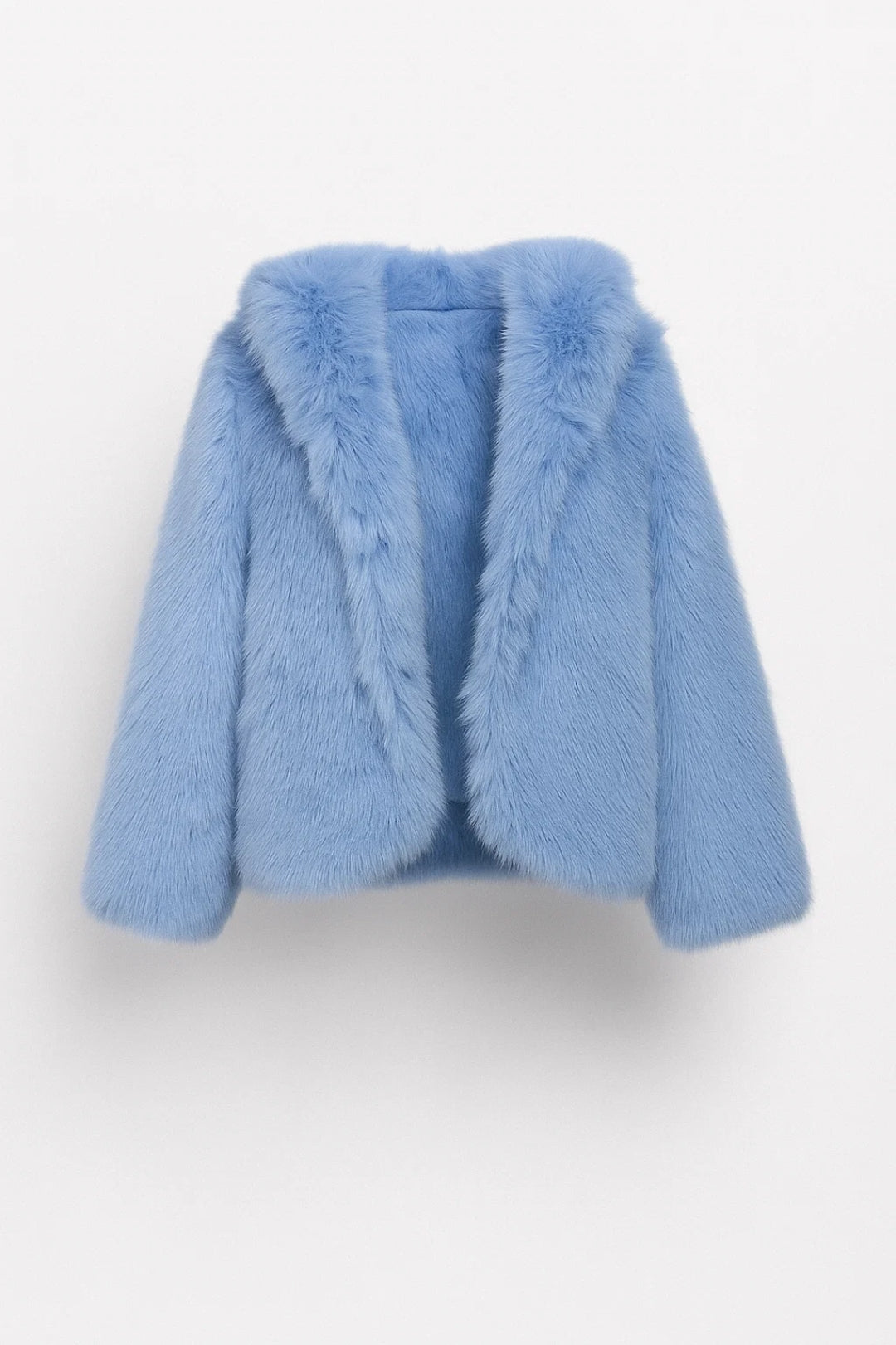 Giacca corta effetto pelliccia | Stile glamour e morbidezza invernale