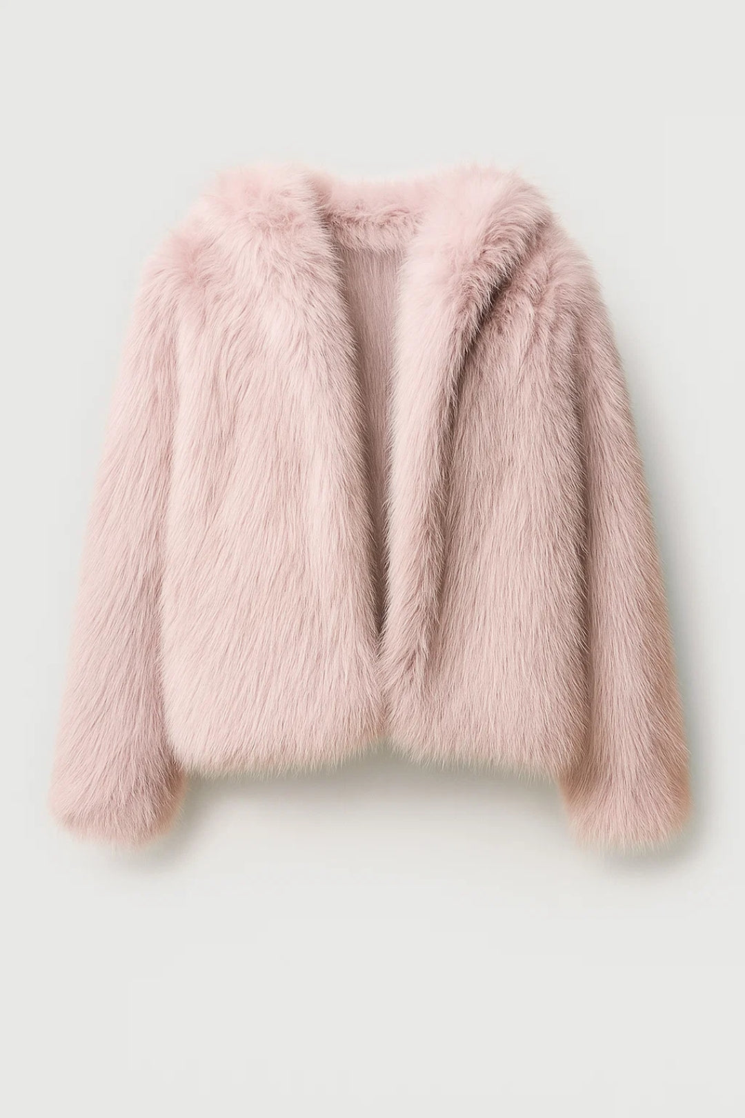 Giacca corta effetto pelliccia | Stile glamour e morbidezza invernale