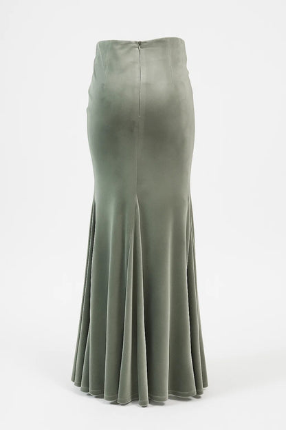 Gonna lunga dal taglio dritto