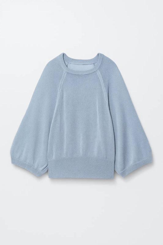 Maglia con maniche a tre quarti e scollo rotondo