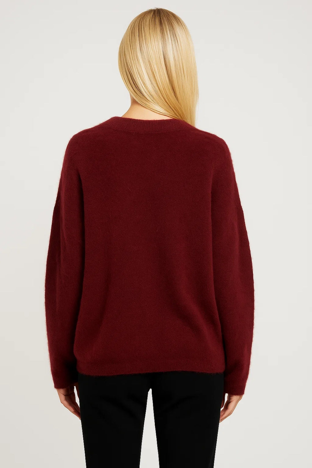 Maglione girocollo dal taglio morbido