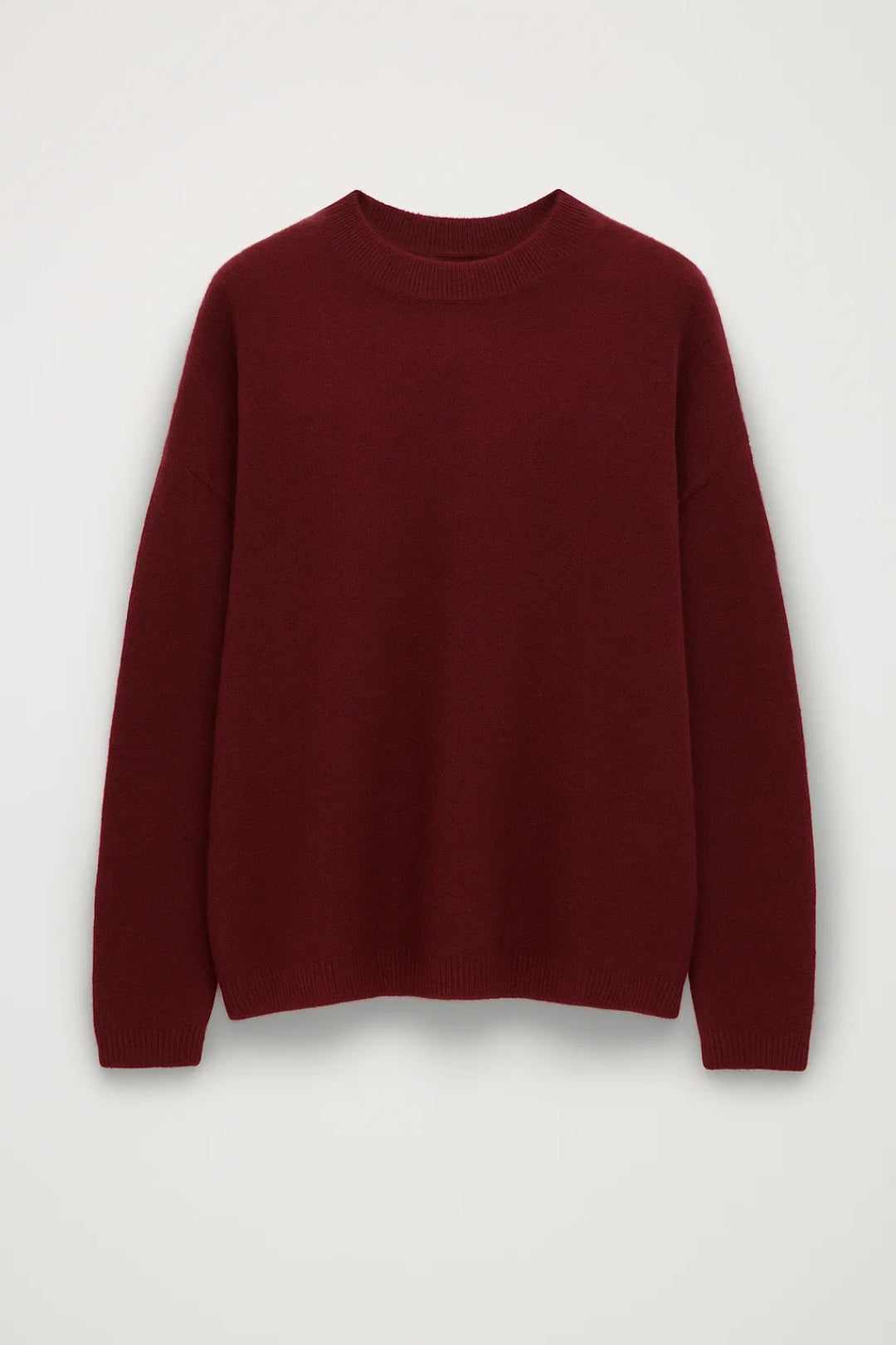 Maglione girocollo dal taglio morbido