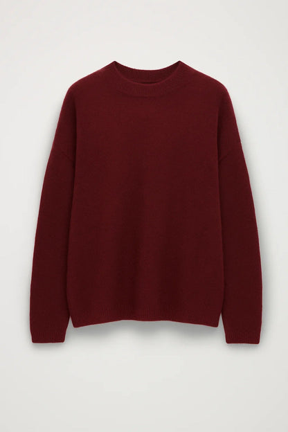 Maglione girocollo dal taglio morbido