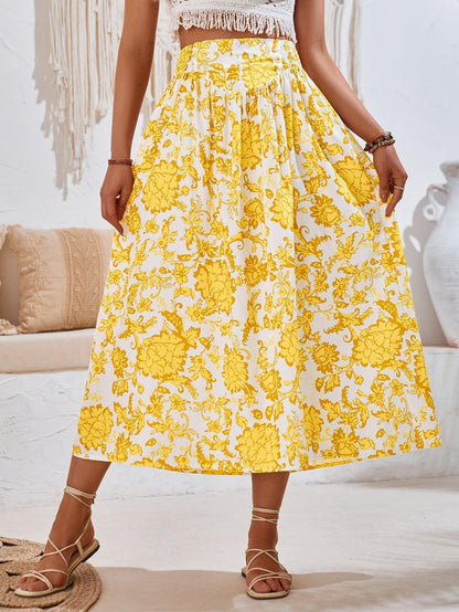 Gonna Lunga con Stampa Floreale – Stile e Comfort per Ogni Occasione