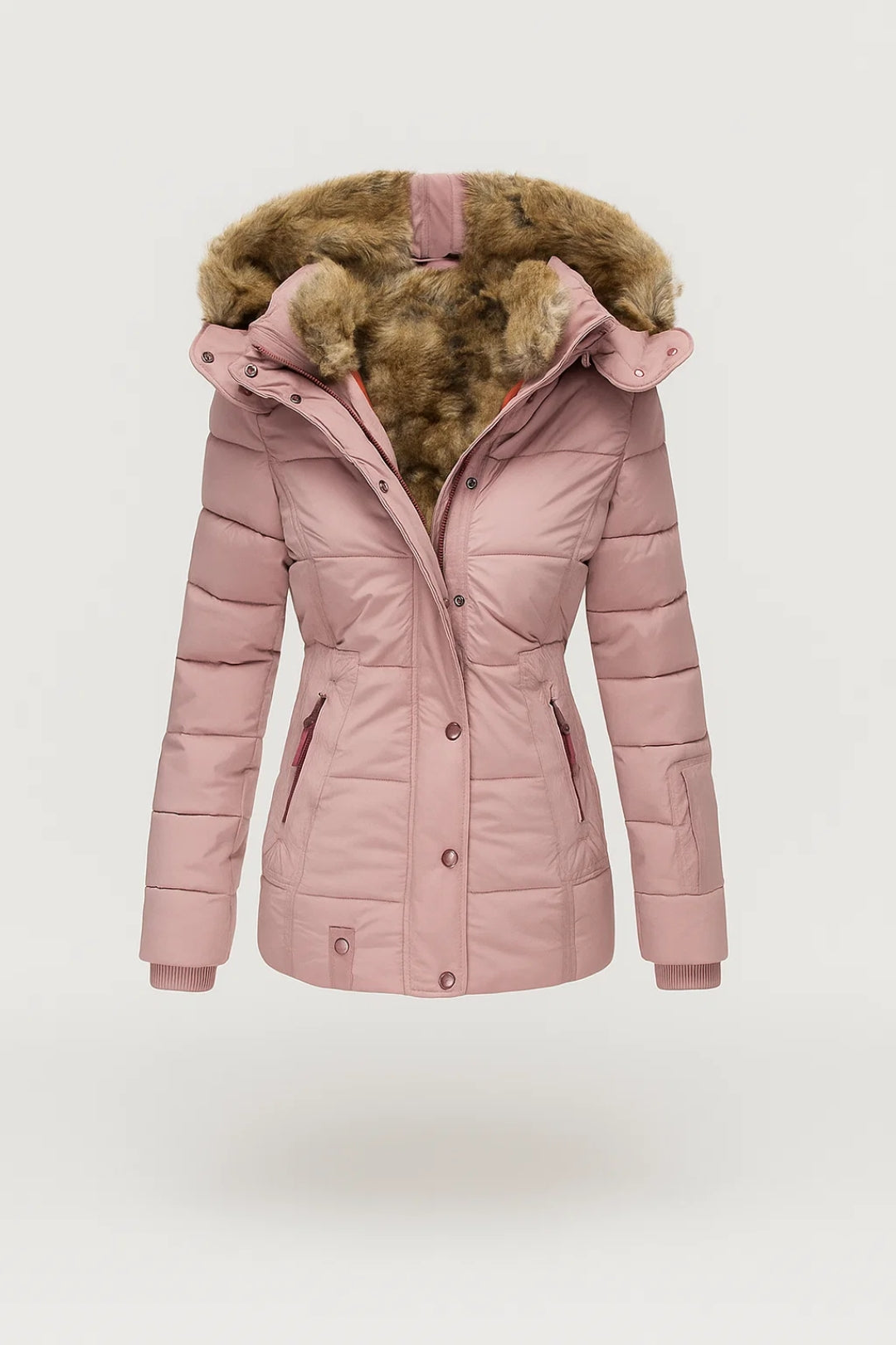 Piumino Donna | Trapuntato con Cappuccio | Termico per Inverno