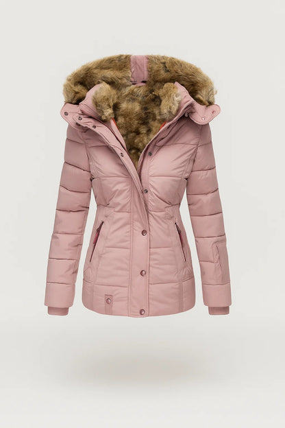 Piumino Donna | Trapuntato con Cappuccio | Termico per Inverno