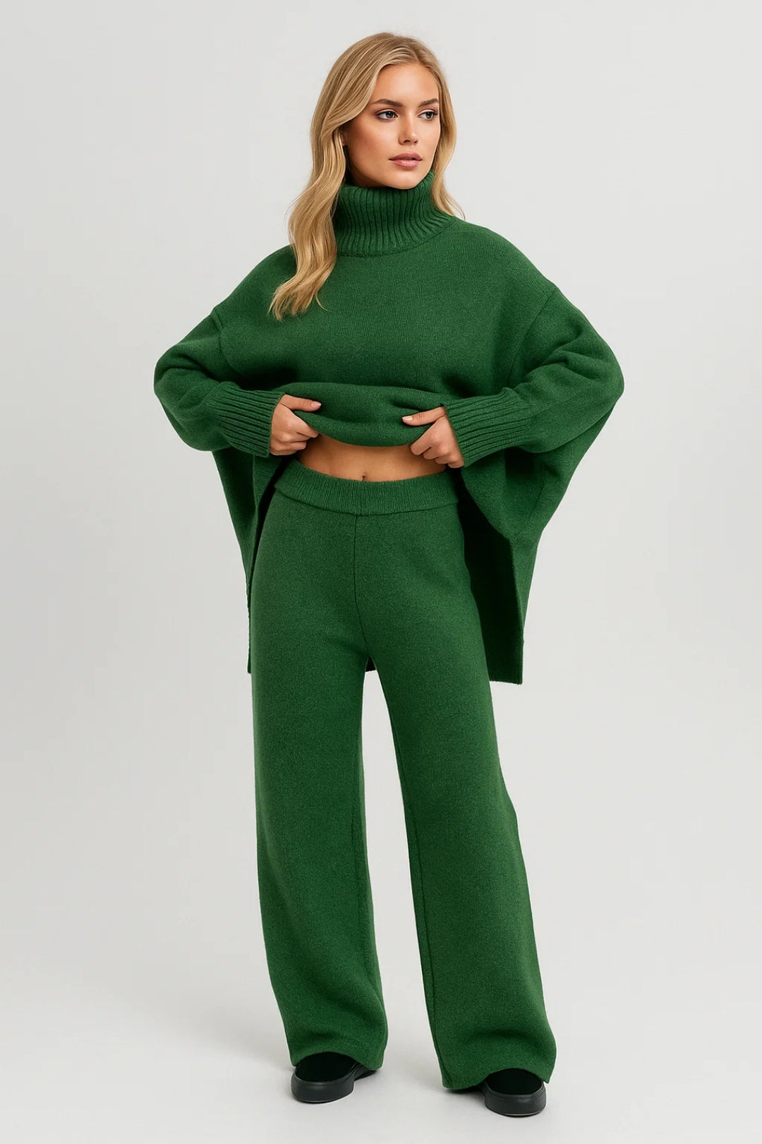 Set Donna | collo alto | oversize per Inverno