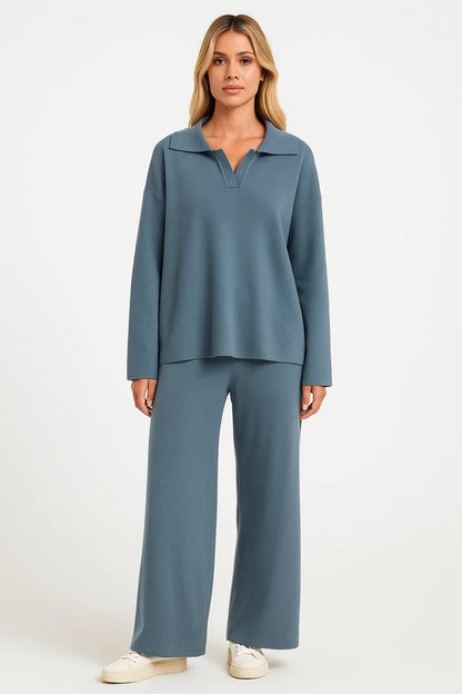 Set due pezzi comodo con taglio rilassato