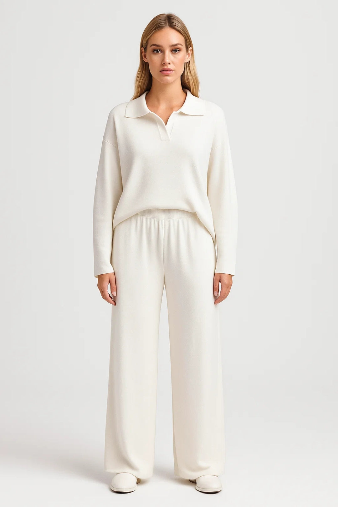 Set due pezzi comodo con taglio rilassato