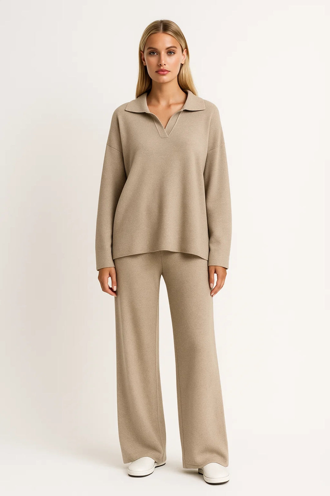 Set due pezzi comodo con taglio rilassato