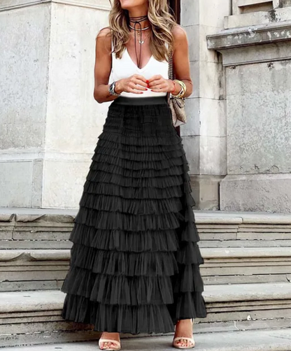 Gonna in Tulle Elegante e Versatile